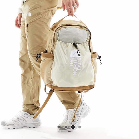 The North Face Beige and White Backpack - Picture 2 of 8